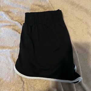 Black Skirt with White Trim